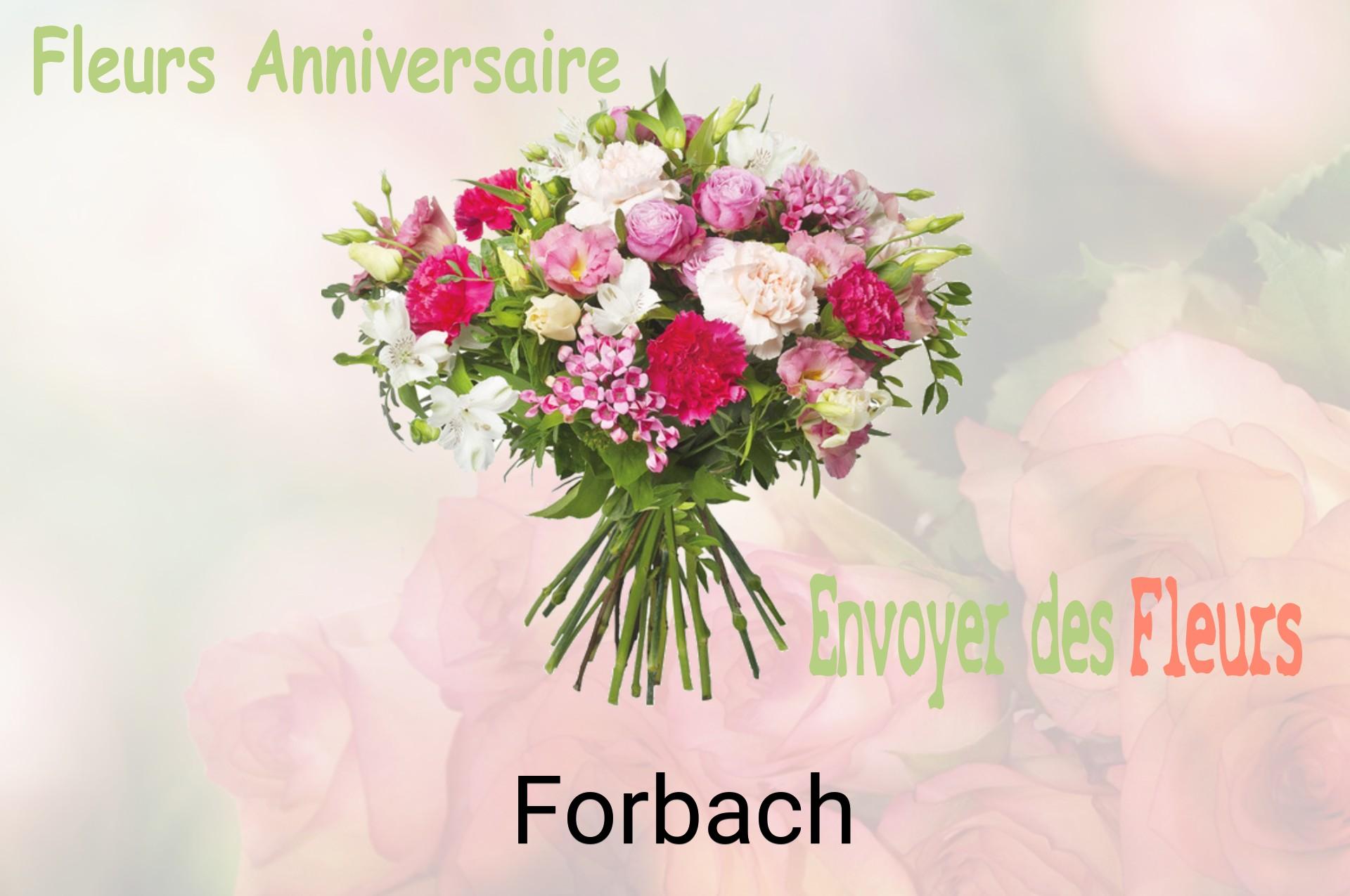 Bouquet de fleurs d’anniversaire livré à Forbach